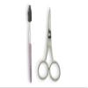 Brow Scissors with Brush | Surgical Grade Stainless Steel Eyebrow Scissor by DreamCut view 1