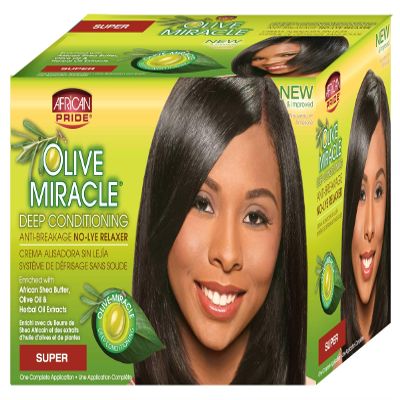 African Pride African Pride Olive Miracle Conditioning Anti-Brea- Case of 12