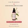 Kama Ayurveda Rose and Jasmine Face Cleanser with the Pure Essential Oils of Rose and Jasmine, 100ml view 2