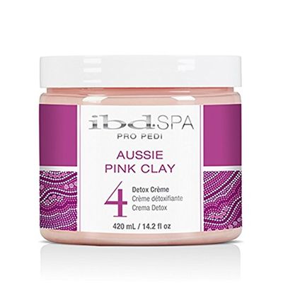 IBD Spa Pro Pedi Aussie Pink Clay Detox Creme 14.2 fl oz