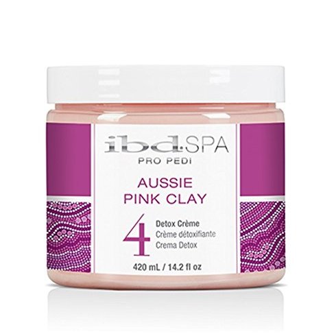 IBD Spa Pro Pedi Aussie Pink Clay Detox Creme 14.2 fl oz