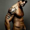 Large Black Temporary Tattoos, Big Tribal Totem Tattoo Sticker for Men Women Body Art Makeup, Fake Tattoo Waterproof Removable, 6-Sheet view 1