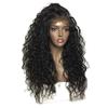 100% Malaysian Virgin Human Hair Glueless Full Lace Wig Deep Curly Free Part Lace Front Wig with Bleached Knots Baby Hair (18" Full Lace Wig) view 2