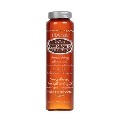 HASK Keratin Protein Smoothing Shine Oil, 12 Count