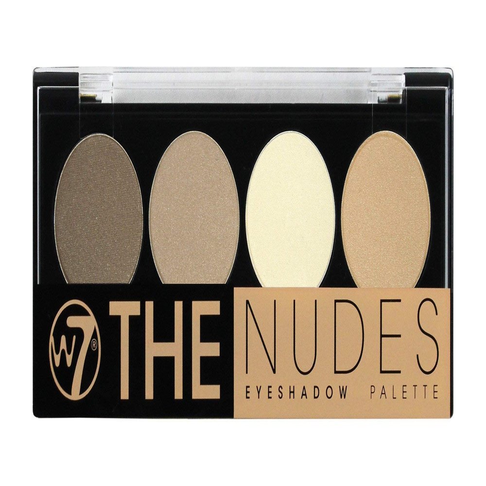 W7 Naked Nudes Eyeshadow Palette (4 Neutral Shades)