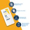 CeraVe Mineral Sunscreen Stick, SPF 50 Face Sunscreen, Travel Size, 0.47oz view 3
