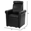 Buy-Rite Salon & Spa Equipment Mona Lisa Plumb Free Pedicure Chair - No Plumbing, Adjustable, Portable, Removable, Black, CHM-2320-5H-BLACK view 2