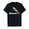 Barber's Straight Edge Razor Icons - Barbershop Tools T-Shirt view 1