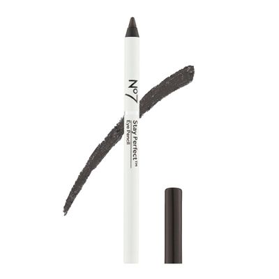 No7 Stay Perfect Amazing Eye Pencil - Black - Precision Tip Pencil Eyeliner for Silky, Effortlessly Smooth Texture - Up to 12 Hrs of Long Wearing, Waterproof Pigment (1g)