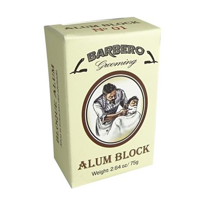 Barbero Alum Block No.01 2.64 oz / 75 g