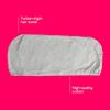 Conair Cotton Hair Towel Wrap & Twist for Women, Fast Drying Ultra-Absorbent Hair Plop for All Types and Lengths, Turban-Style Cotton Towel Helps Maintain Natural Curl Style, Gray view 2