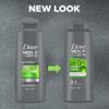 DOVE MEN + CARE Fortifying 2-in-1 Shampoo and Conditioner Fresh and Clean with Caffeine For Everyday Care Helps Strengthen and Nourish Hair 20.4 oz view 3