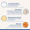 FixMySkin 1% Hydrocortisone Healing Lip Balm, Unflavored  Soothes Dry, Cracked & Irritated Lips, Relieves Chapped Lips, Cold Sores & Eczema, Dermatologist Developed, Travel-Friendly Tube, 0.15 oz view 2