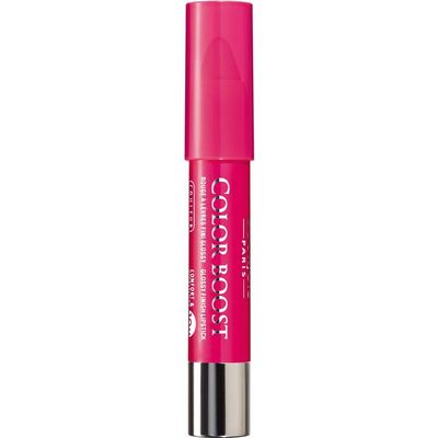 Bourjois Color Boost Lip Stick Crayon SPF 15 Waterproof for Women, # 02 Fuchsia Libre, 0.1 Ounce