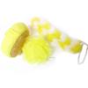 3pc Set Bath Shower Sponge Set Loofah Back Strap Exfoliating Body Brush Scrubber view 4