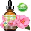 Botanical Beauty Japanese ORGANIC CAMELLIA Seed Oil. 100% Pure Natural Undiluted Refined Cold Pressed Carrier Oil to revitalize and rejuvenate the hair, skin and nails. 0.5 Fl. oz 15 ml view 2