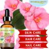 Botanical Beauty Japanese ORGANIC CAMELLIA Seed Oil. 100% Pure Natural Undiluted Refined Cold Pressed Carrier Oil to revitalize and rejuvenate the hair, skin and nails. 4 Fl. oz 120 ml view 3