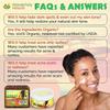 Wonderfully Natural #1 African Black Soap for Acne & Dark Spots | Organic Vegan Satisfaction Guarantee | 1lb bar 90 day Supply view 4