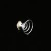 24PCS Rhinestones Crystal Spirals Hair Pin Clip Imitation Pearl Spin Pin Swirl Hair Twists Coils Hairpin Bun Stick Pick (E#) view 2