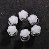 24PCS Rhinestones Crystal Spirals Hair Pin Clip Imitation Pearl Spin Pin Swirl Hair Twists Coils Hairpin Bun Stick Pick (F#) view 2