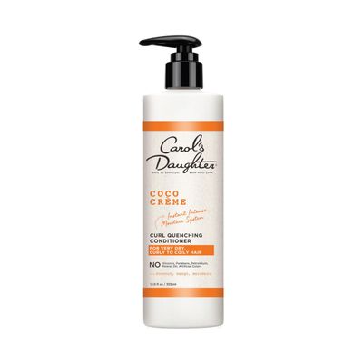 Carols Daughter Coco Creme Curl Quenching Conditioner for Very Dry Hair, with Coconut Oil, Paraben Free Conditioner for Curly Hair, 12 oz