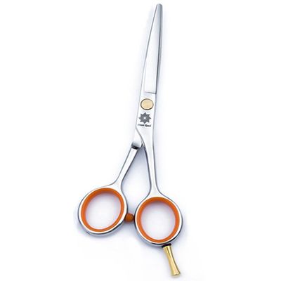 5.0" Barber Razor Sharp Hairdressing Scissors Hair Straight Shears Japan 440C Facial Ear Nose Eyebrow Trimming/Clipping Shears