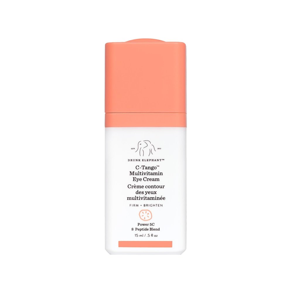 Drunk Elephant C-Tango Multivitamin Eye Cream - 15 ml/.5 fl oz - Vitamin C Eye Cream - Clean Clinical Skincare - Cruelty-Free - Dermatologist-Tested - Free of Essential Oils, Silicones, and Fragrance