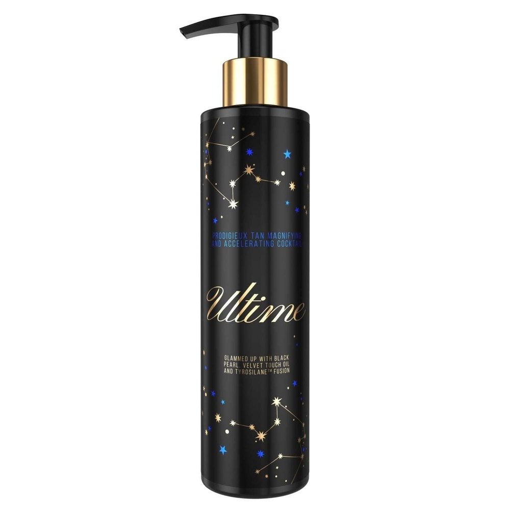Onyx Ultime Luxury Triple Dark Tanning Lotion - Indoor Tanning Bed Lotion with Bronzer and Accelerator - Tan Enhancer for Dark Tan - Premium Moisturizing Body Tanning Lotion - Ultra-Light & Non Sticky