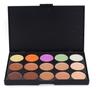 15 Colors Cream Contour Face Concealer Palette, FantasyDay Long Lasting Full Hydrating Coverage Conceals Corrects Foundation Camouflage Makeup Gift Set for Correcting Dark Circles Acne Blemish #3 view 1