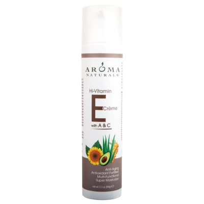 Aroma Naturals, Vitamin E Creme, 3.3 Ounce