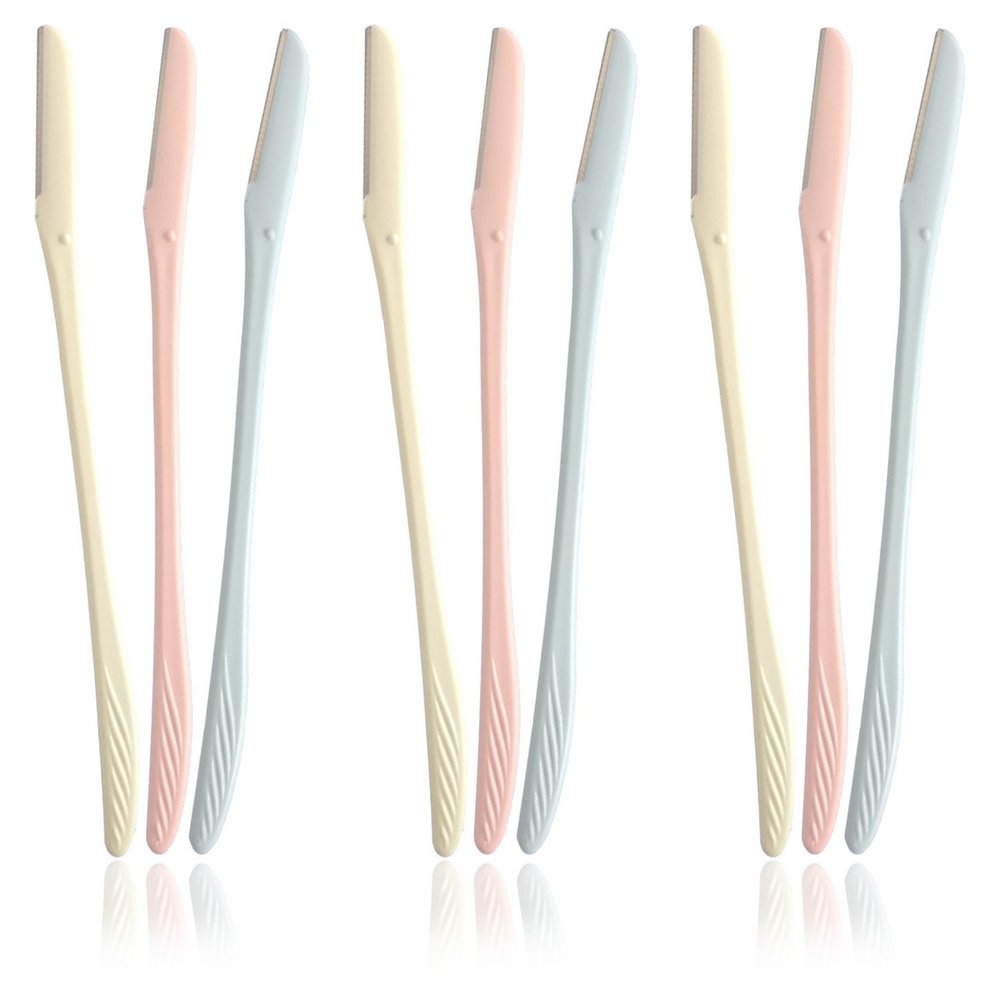 Seki Japan Cosmetic Facial Razor for Woman, Type L, 3 Pack (Total 9 pcs)