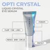 COSMEDIX Under Eye Serum for Dark Circles & Puffiness, Opti Crystal - Lifting & Firming Liquid Serum for Fine Lines & Wrinkles - Brightening, Moisturizing, & Hydrating Anti Aging Eye Puffy Bags Serum view 2
