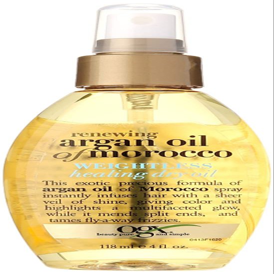 Organix Ogx Moroccan Argan Oil Weightless Dry Oil, 4 oz.