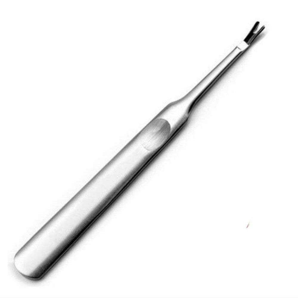 ericotry Professional Stainless Steel Cuticle Pusher Trimmer Hangnails Nails Cleaner Scissors Remover Nipper Clipper/Nail Art Manicure Tool for Adult