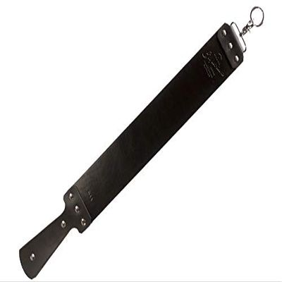 3" Razor Emporium English Bridle & Canvas Straight Razor Strop | Made in USA