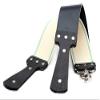 3" Razor Emporium English Bridle & Canvas Straight Razor Strop | Made in USA view 3