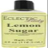 Lemon Sugar Bath Oil, Scented Body Oil, Relaxing Bathing Oil, 4 oz view 1