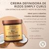 Every Strand Simply Curls Coco Oil/Shea Curl Creme, 15 Ounce view 2
