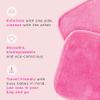 ERASE YOUR FACE Reusable Makeup Remover Cloths - Microfiber Face Towels to Cleanse & Remove Makeup - Water Activated for Sensitive Skin - Multi-Color (4 Count) view 2