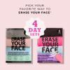 ERASE YOUR FACE Reusable Makeup Remover Cloths - Microfiber Face Towels to Cleanse & Remove Makeup - Water Activated for Sensitive Skin - Multi-Color (4 Count) view 4
