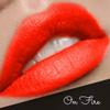 By The Clique Premium Long Lasting Matte Orange Red Lip Liner Pencil |On Fire Orange Red Ultra Wear Lip Liner view 2