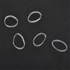 1000PCS Small Clear Elastic Hair Ties Rubber Band Premium Elastic Hair Bands Ponytail Holder Mini Polybands view 4