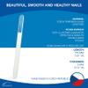 Mont Bleu Large Professional Glass Nail File - Genuine Czech Tempered Glass - Handmade in Czech Republic - Best Crystal Nail File for Natural Nails view 3