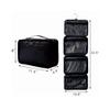 Shonpy All-Purpose Household Travel Organizer Accessory Toiletry Cosmetics Makeup Hanging Shaving kit Bag-Black view 4