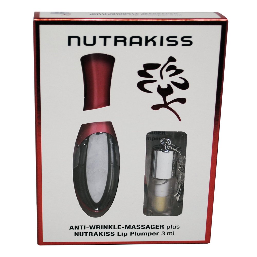 Limited Edition Anti-Wrinkle-Massager plus NUTRAKISS Lip Plumper