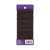 GOODY Ouchless Women's Hair Braided Elastics 4mm for Medium Hair, Brown, 32 Count (Pack of 1) view 2