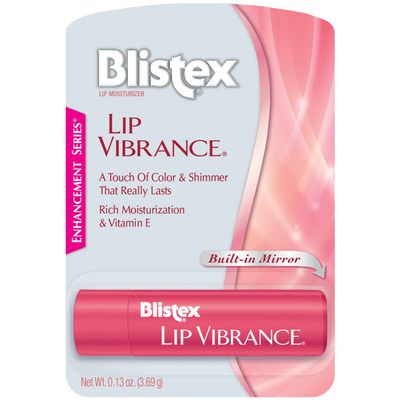 Blistex Lip Vibrance, Lip Protectant, 0.13 oz (Pack of 12)