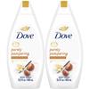Dove Body Wash 2-Pack  Purely Pampering, Shea Butter & Warm Vanilla for Softer, Smoother Skin, 15.2 Oz Ea view 1