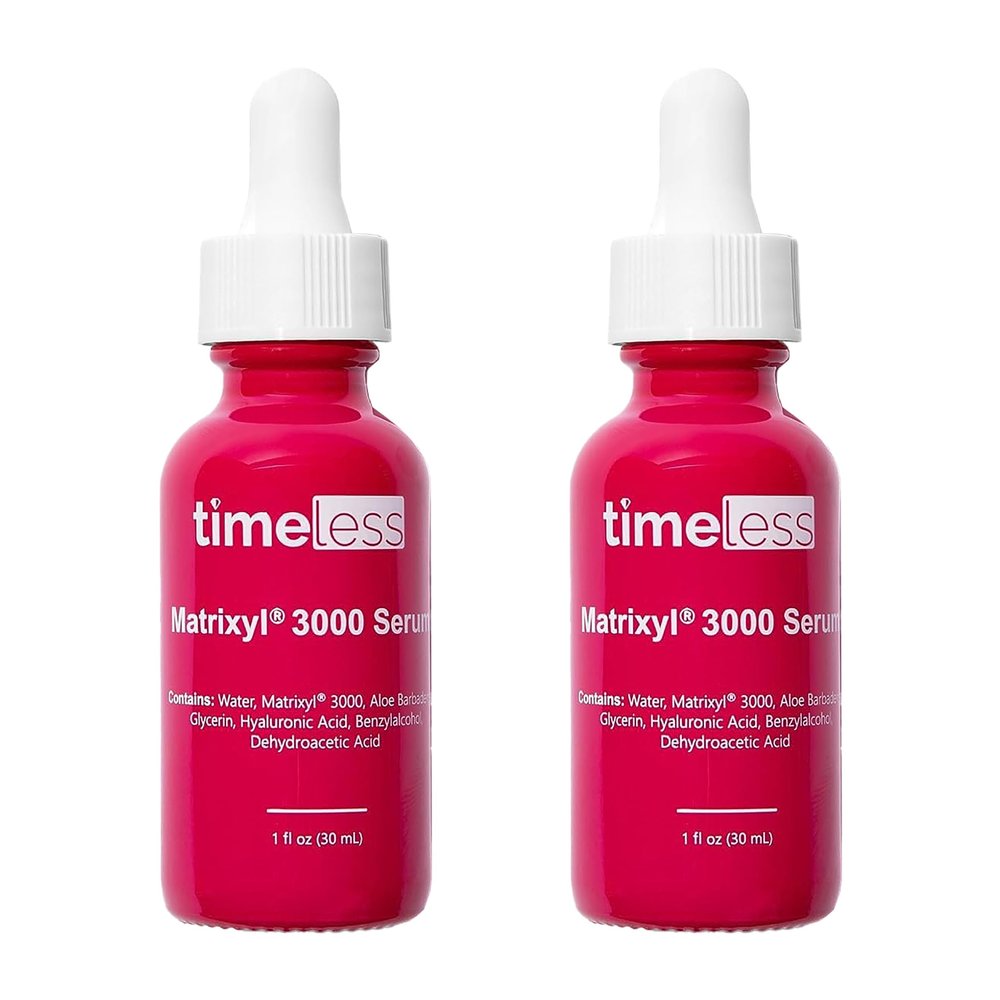 Timeless Matrixyl 3000 Peptide Complex Serum, Collagen Support, 2 x 1 fl oz