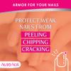 Nutra Nail Invisible Flex Hardener  Instant Protective & Restorative Clear Gel Top Coat Shield for Brittle, Damaged Nails - 0.5 Fl Oz view 4